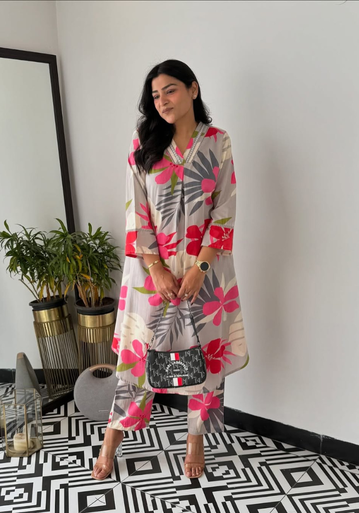 Tropical Bloom Co-ord Set